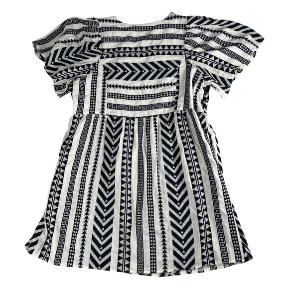 Old Navy Jacquard Mini Dress, Women's Aztec Cotton Swing Dress, Size XL - Picture 4 of 13